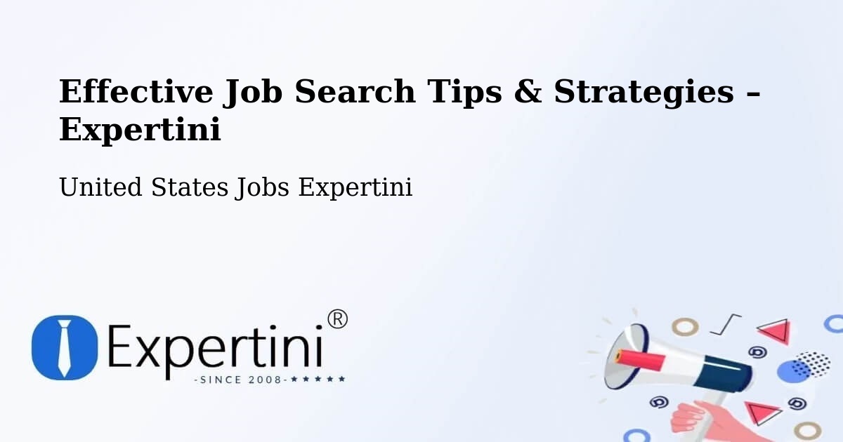 Job Search Tips & Strategies for Job Seekers – Fallbrook - Fallbrook, United States Jobs Expertini